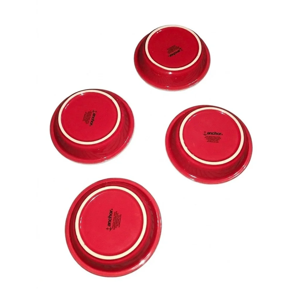 Anchor Hocking 4pc Mini Pie Dish Set 6